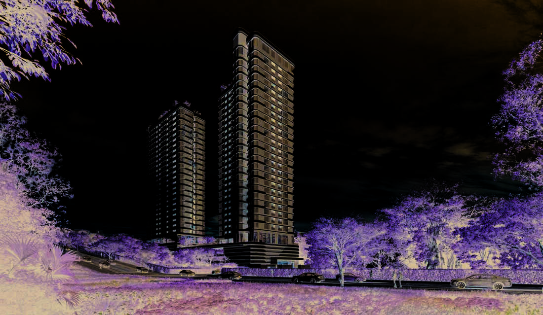 Golden Apple Residence twin towers in Nairobi